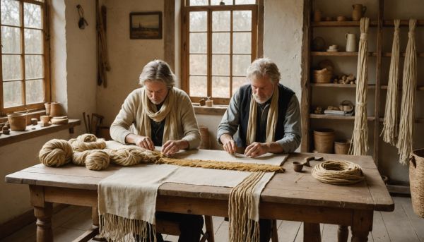 Le chanvre dans l'art et l'artisanat